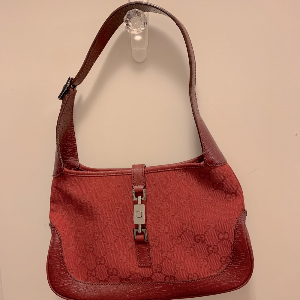 Vintage Gucci Jackie O bag - red/small